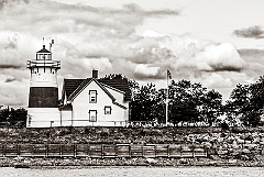 Stratford Point Light Water View